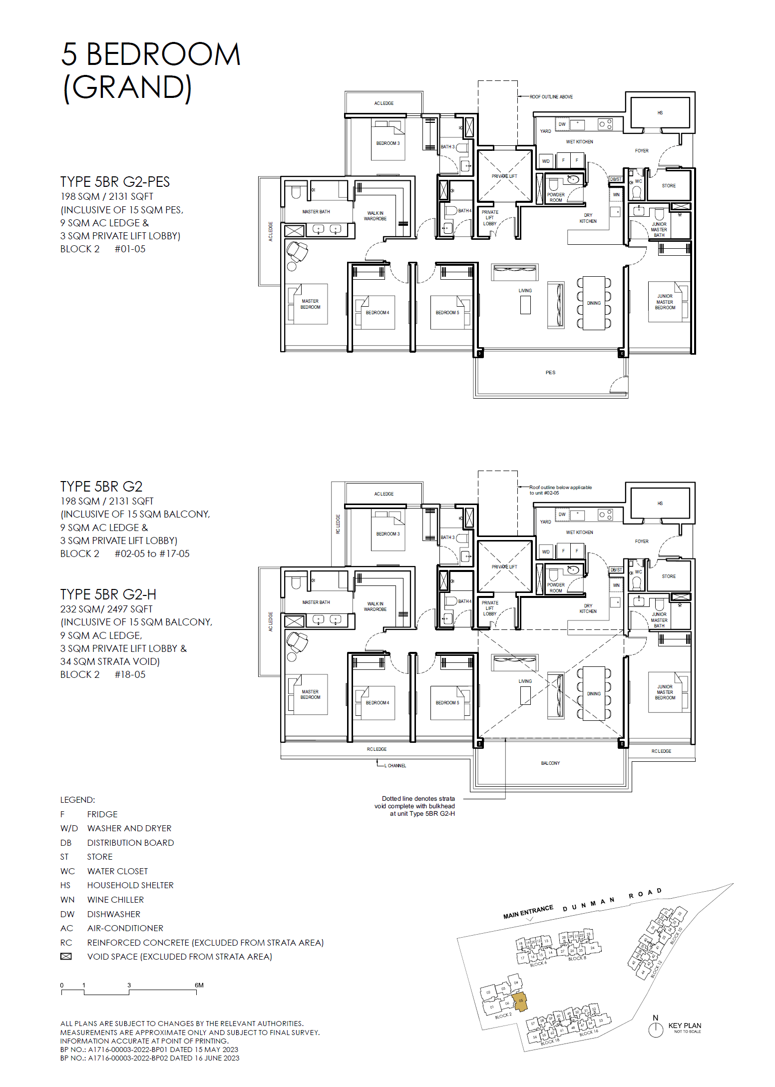 5BR G2 floor plan
